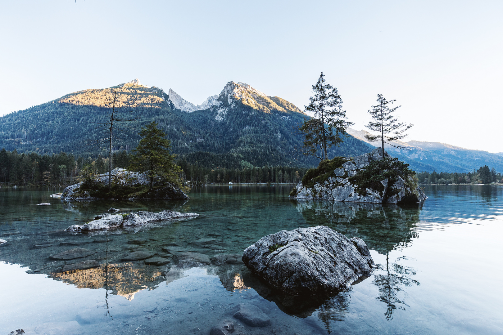 Die berühmten Steine vom Hintersee