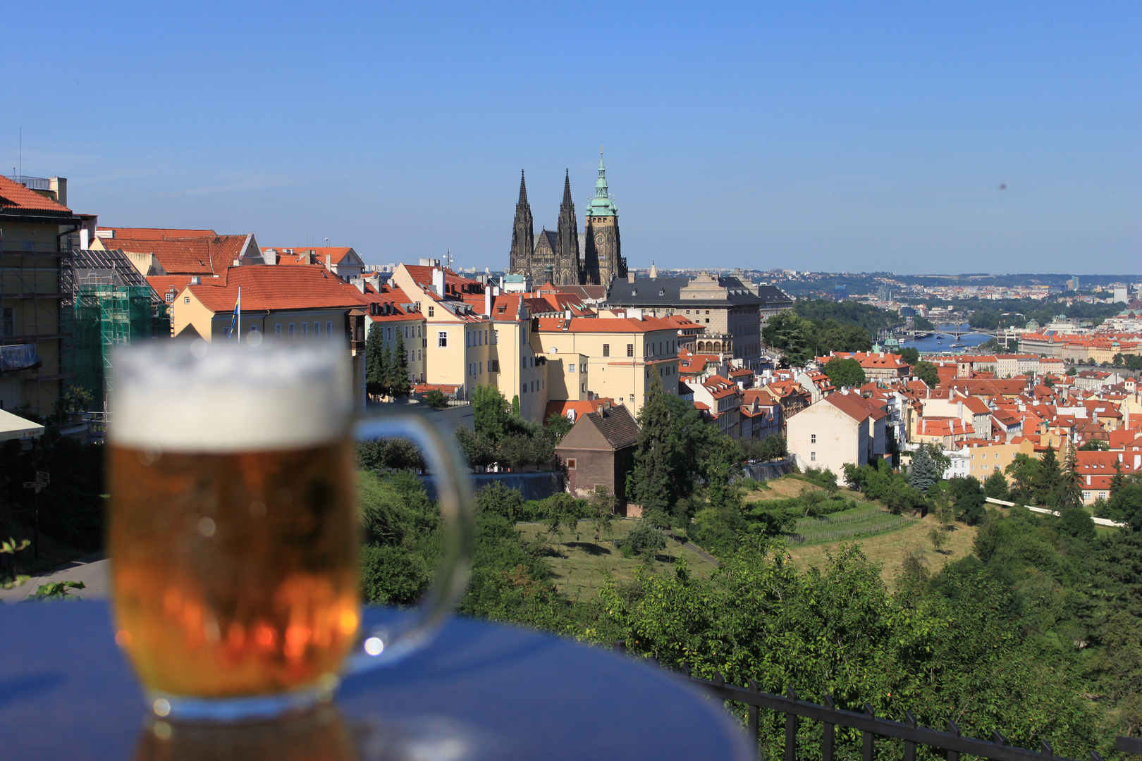 Die beste Aussicht auf Prag