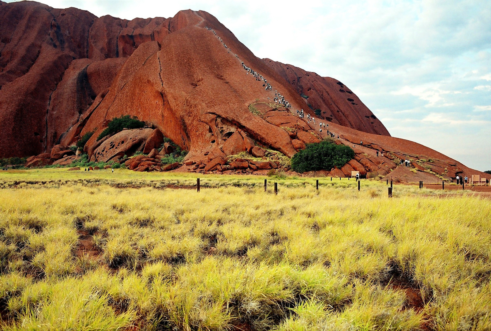 Die Besteigung des Uluru