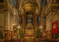 Die besten Weihnachtswünsche allen meinen Freunden aus der Franziskanerkirche in Wien.