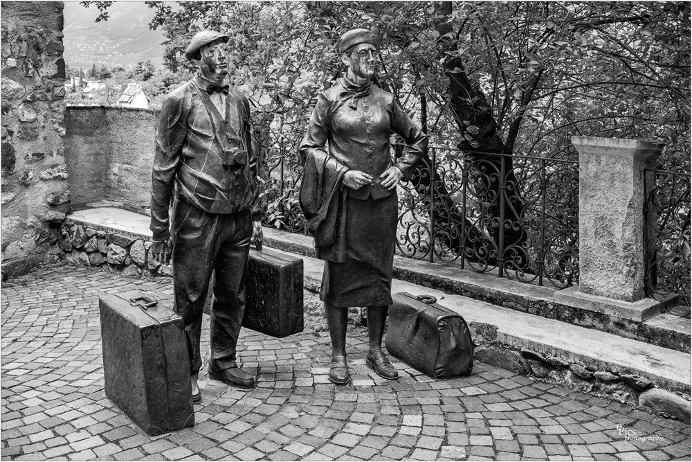 Die Besucher von Schloss Trauttmannsdorff