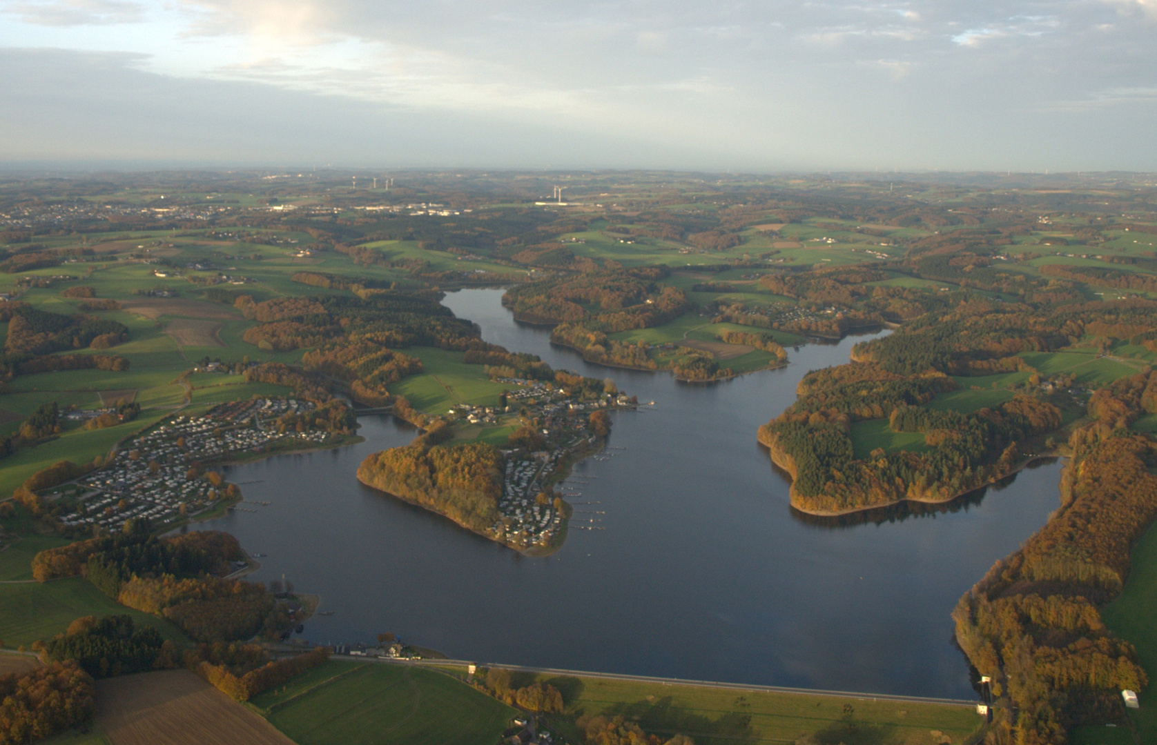 Die Bevertalsperre am 01.11.2014