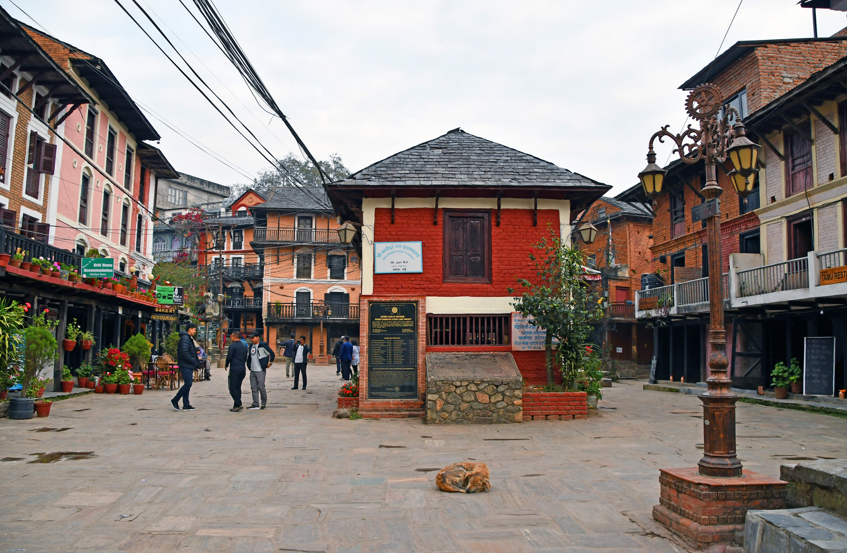 Die Bibliothek in Bandipur