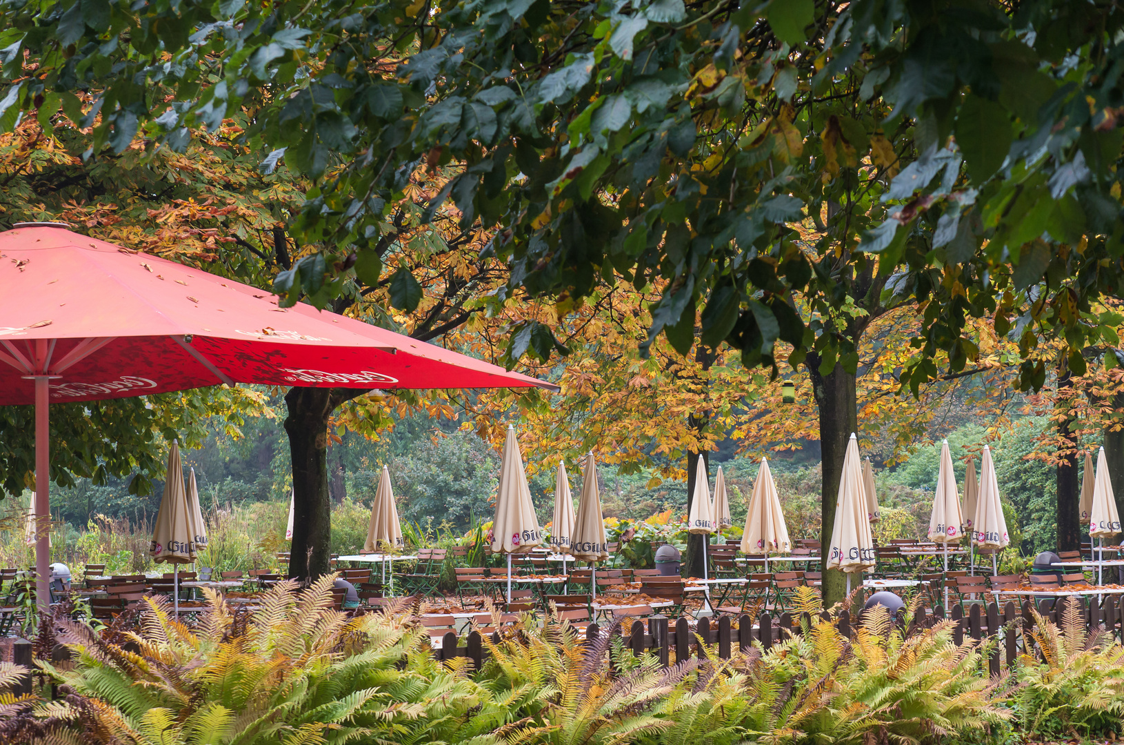 Die Biergarten-Saison ist für dieses Jahr zu Ende!