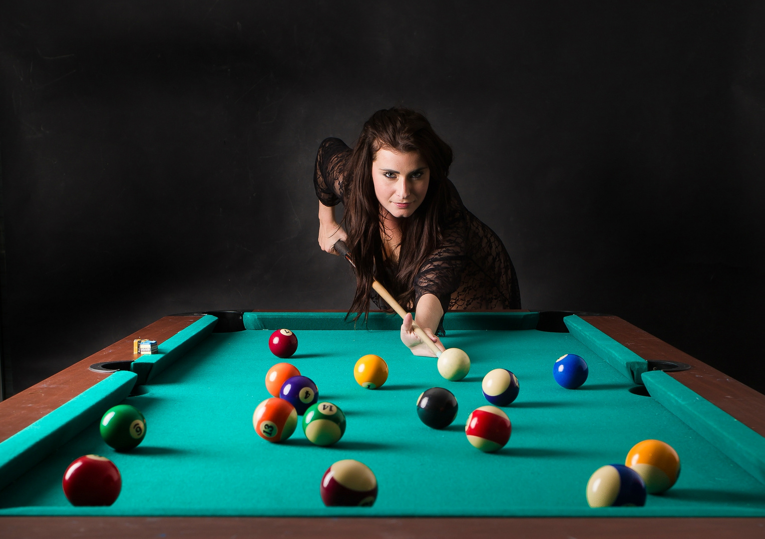  Die Billard-Lady - 1 - 