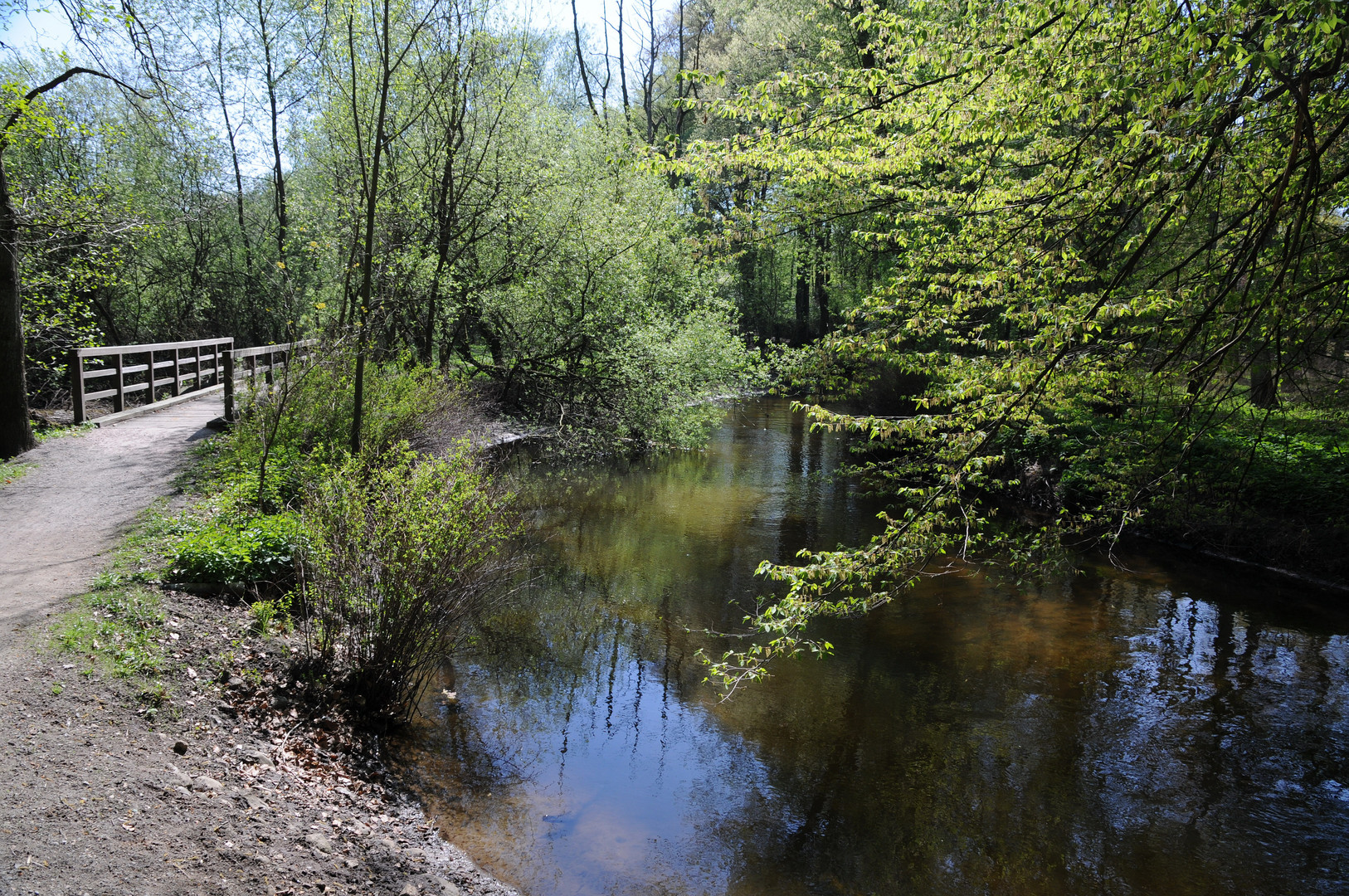 die Bille bei Aumühle Foto & Bild world, wasser, bäume Bilder auf