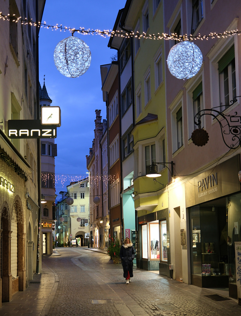 Die Bindergasse in Bozen