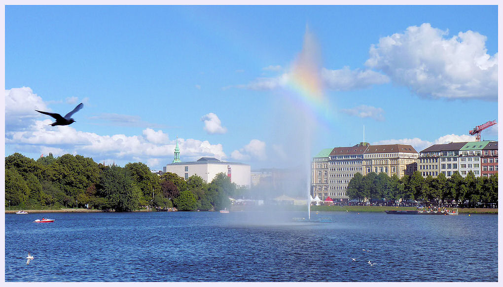 Die Binnenalster am 5.Sept.2010