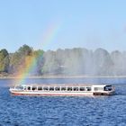 Die Binnenalster in Hamburg