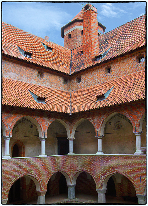 Die Bischofsburg in Lidzbark Warminski