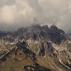 Die Bischofsmütze von Wolken umgeben ...