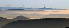 Die bisher beste Bearbeitungsvariante der Weitsicht ins Riesengebirge beschriftet