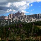 Die bizarren Türme der Croda da Lago