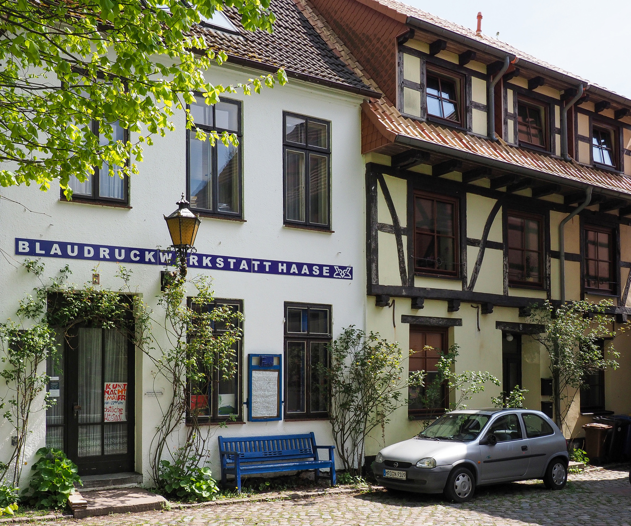 Die Blaudruckwerkstatt in Rostock