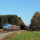 Die "Blaue" auf dem Weg nach Memmingen