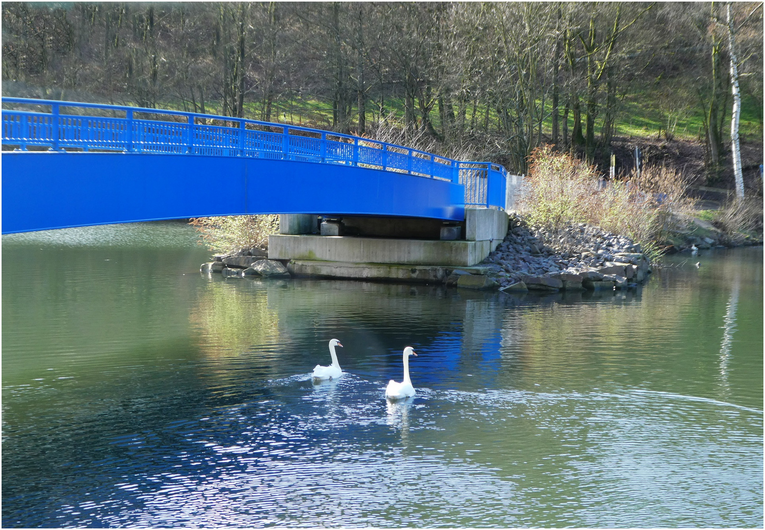 Die blaue Brücke (2)