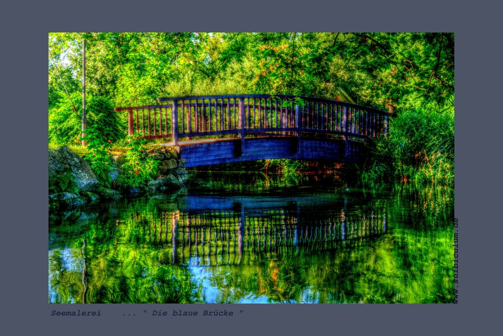 Die blaue Brücke