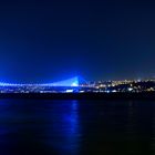 Die blaue Brücke am Bosporus