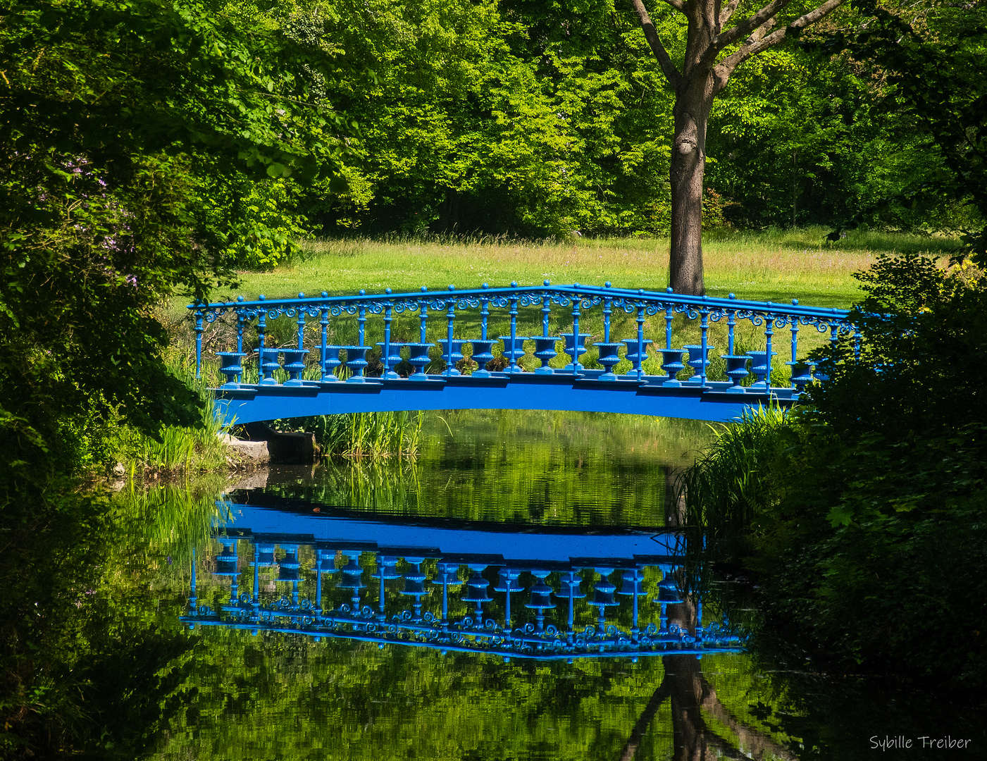 Die blaue Brücke