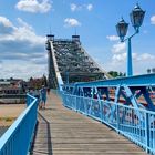 die blaue Brücke in Dresden