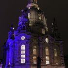 Die "blaue" Frauenkirche