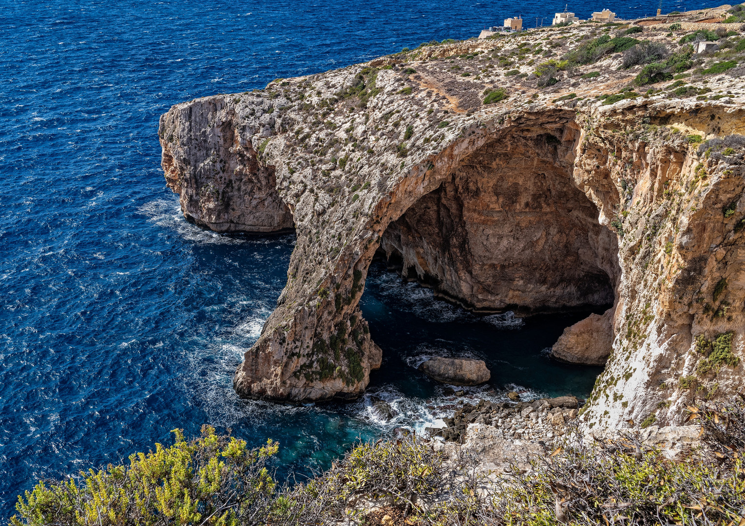 Die blaue Grotte auf Malta