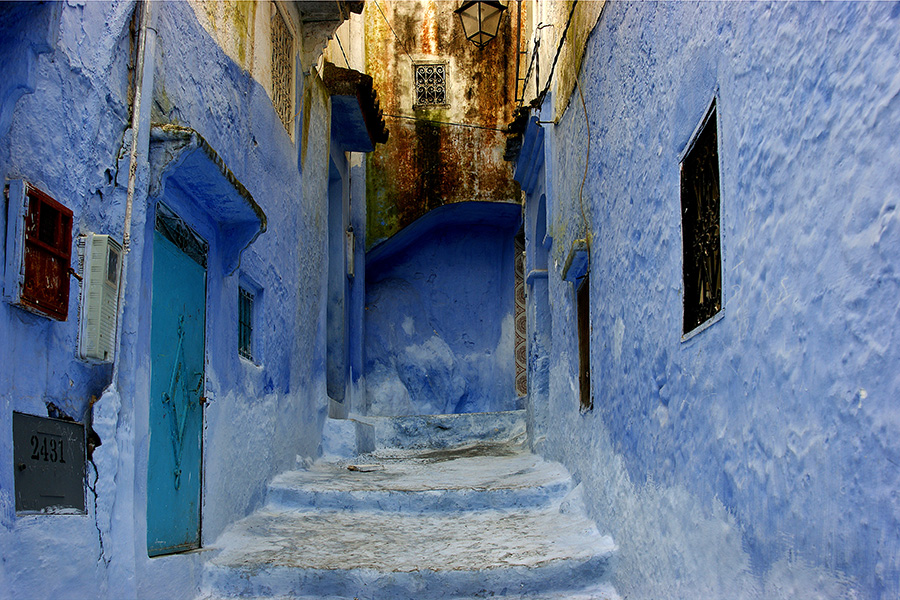 Die blaue heilige Stadt Chefchaouen