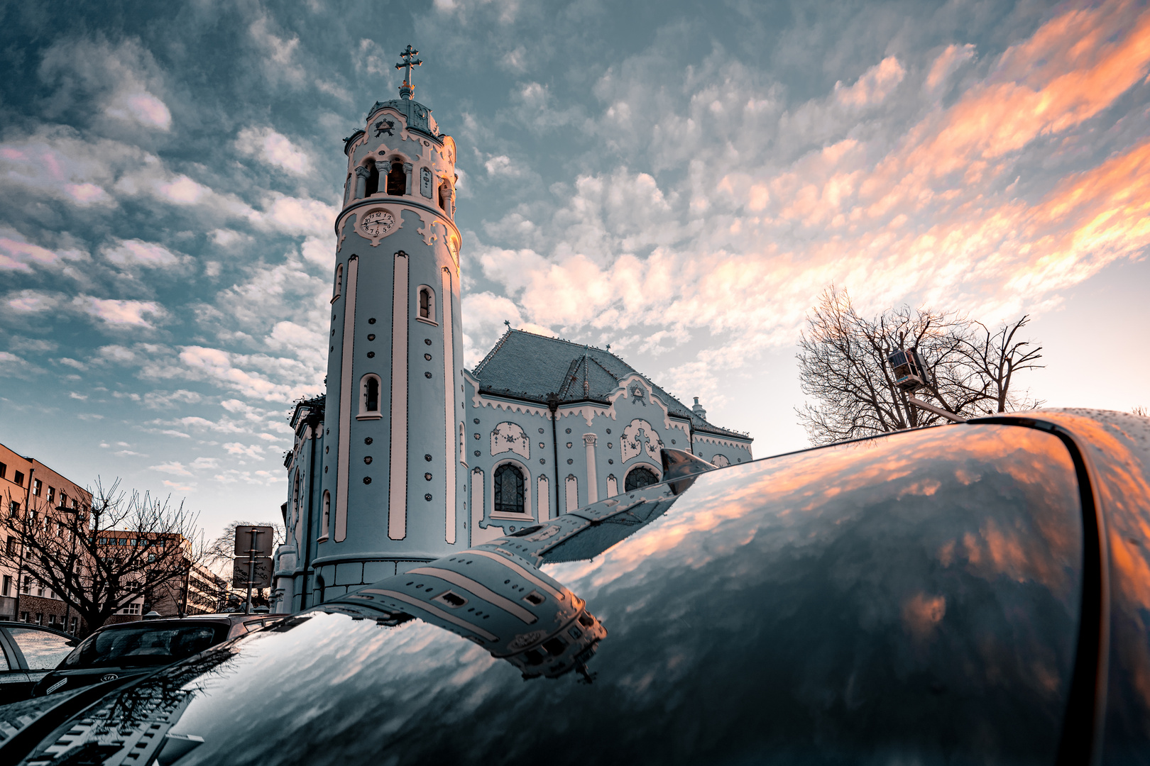 Die blaue Kirche