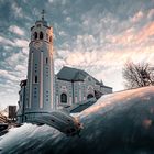 Die blaue Kirche