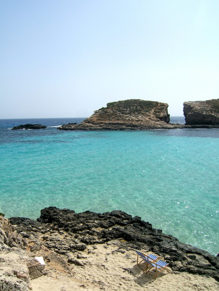 Die Blaue Lagune auf Gozo