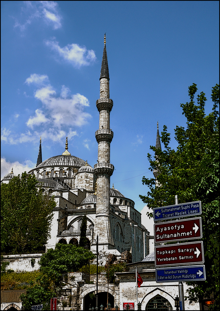 Die blaue Moschee in Istanbul 2