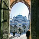 Die Blaue Moschee in Istanbul....