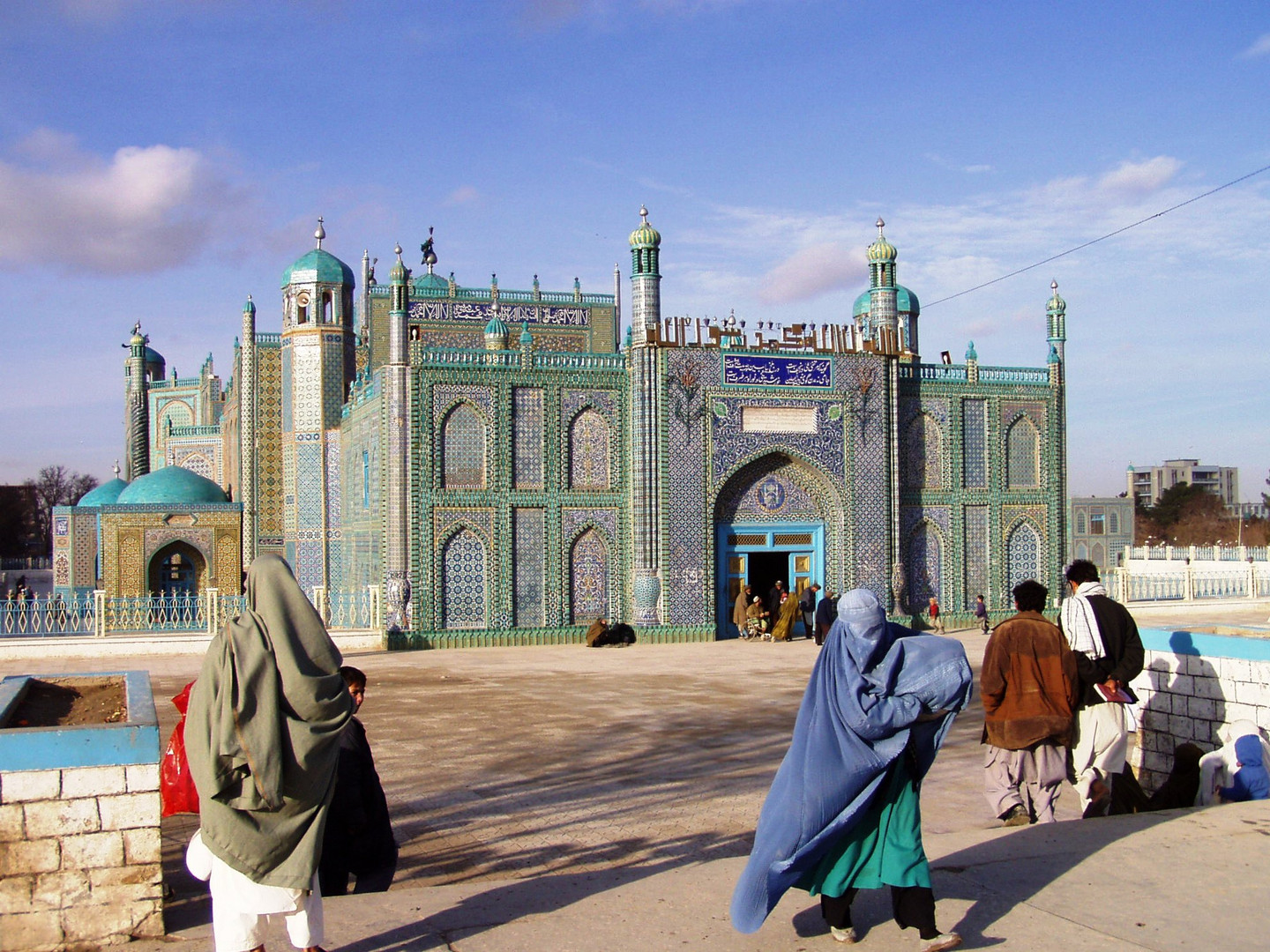 Die blaue Moschee in Mazar-i-Sharif