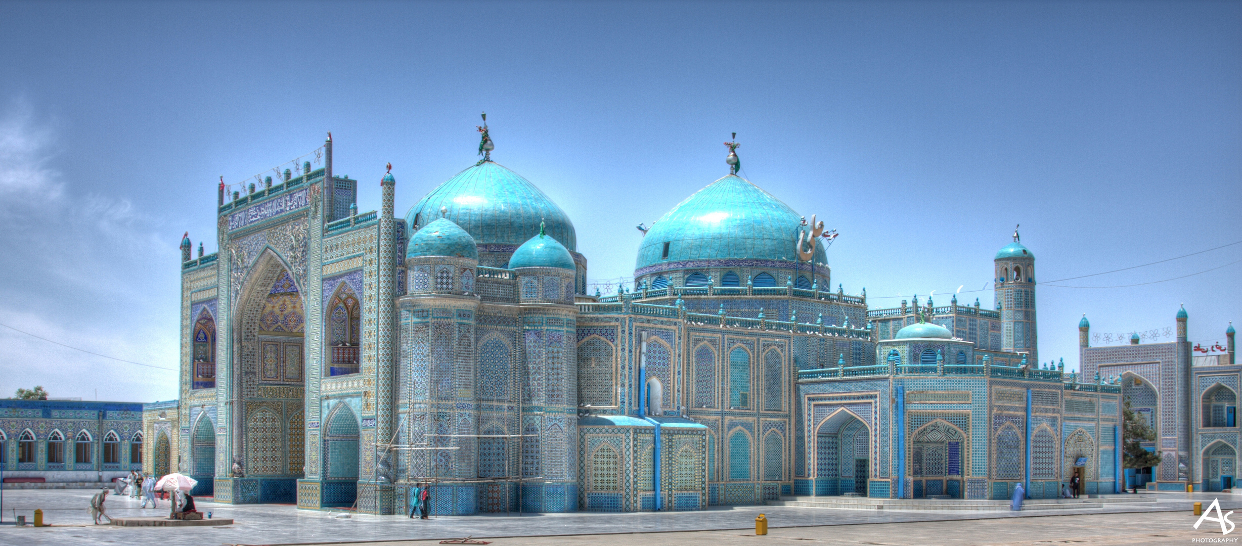 Die Blaue Moschee / Mazar-e-Sharif / Afghanistan