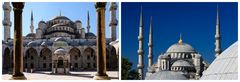 Die Blaue Moschee von Instanbul...