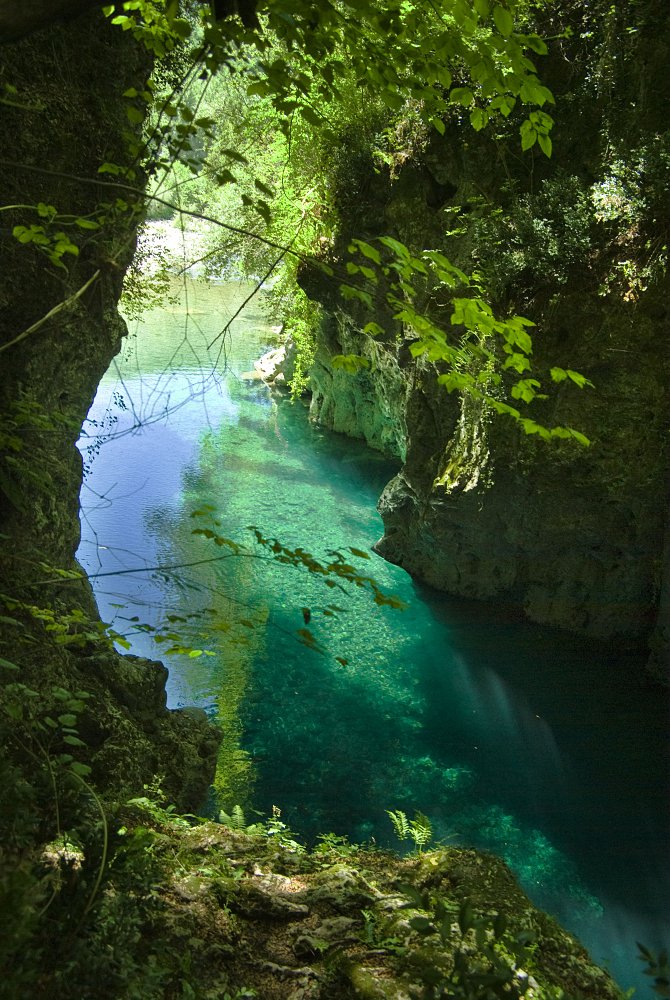 Die Blaue Schlucht