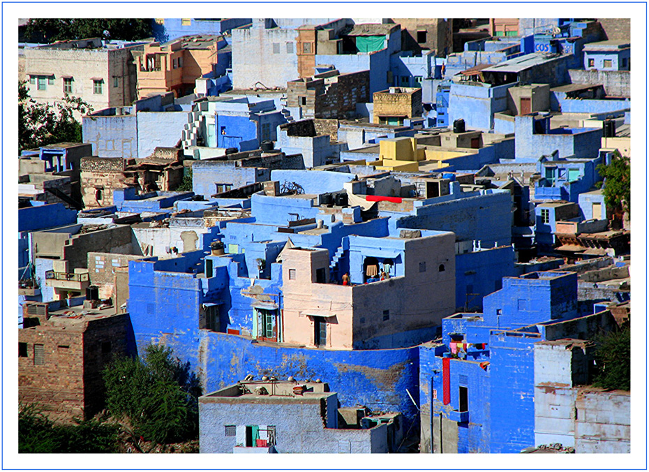 Die Blaue Stadt Jodhpur