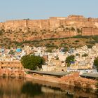 Die Blaue Stadt Jodhpur mit der Festung Mehrangarh