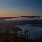 Die blaue Stunde am Rursee(Eifel)