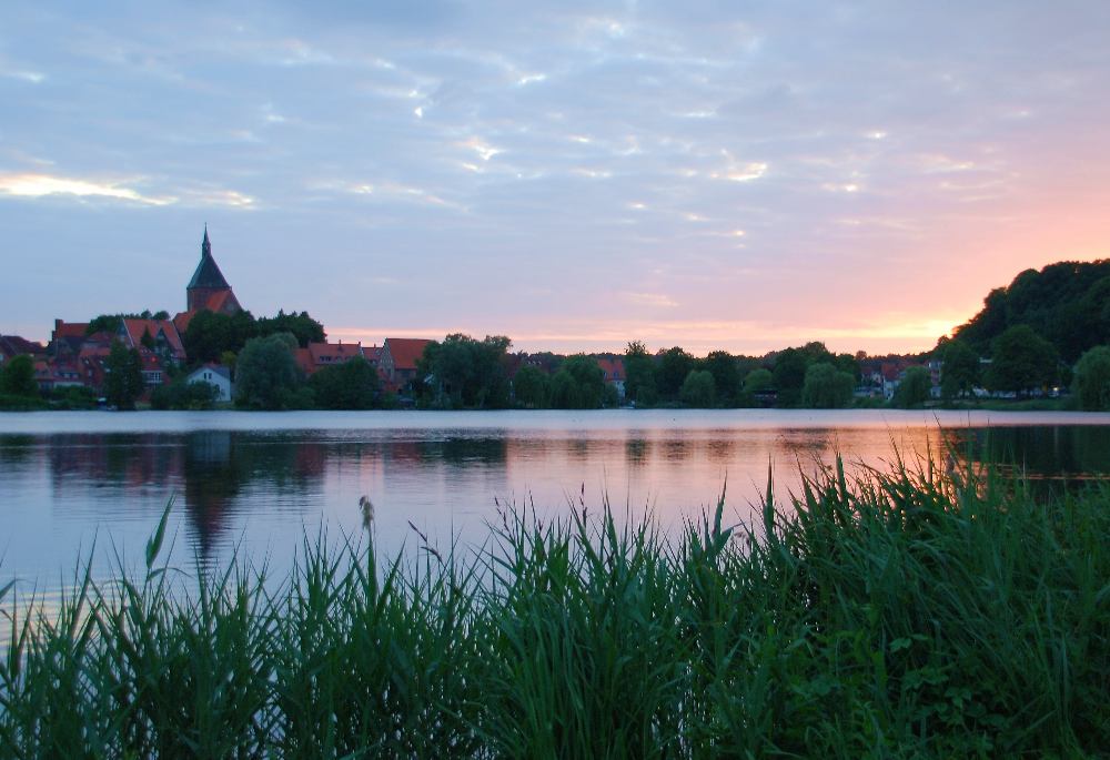 die blaue Stunde am Schulsee