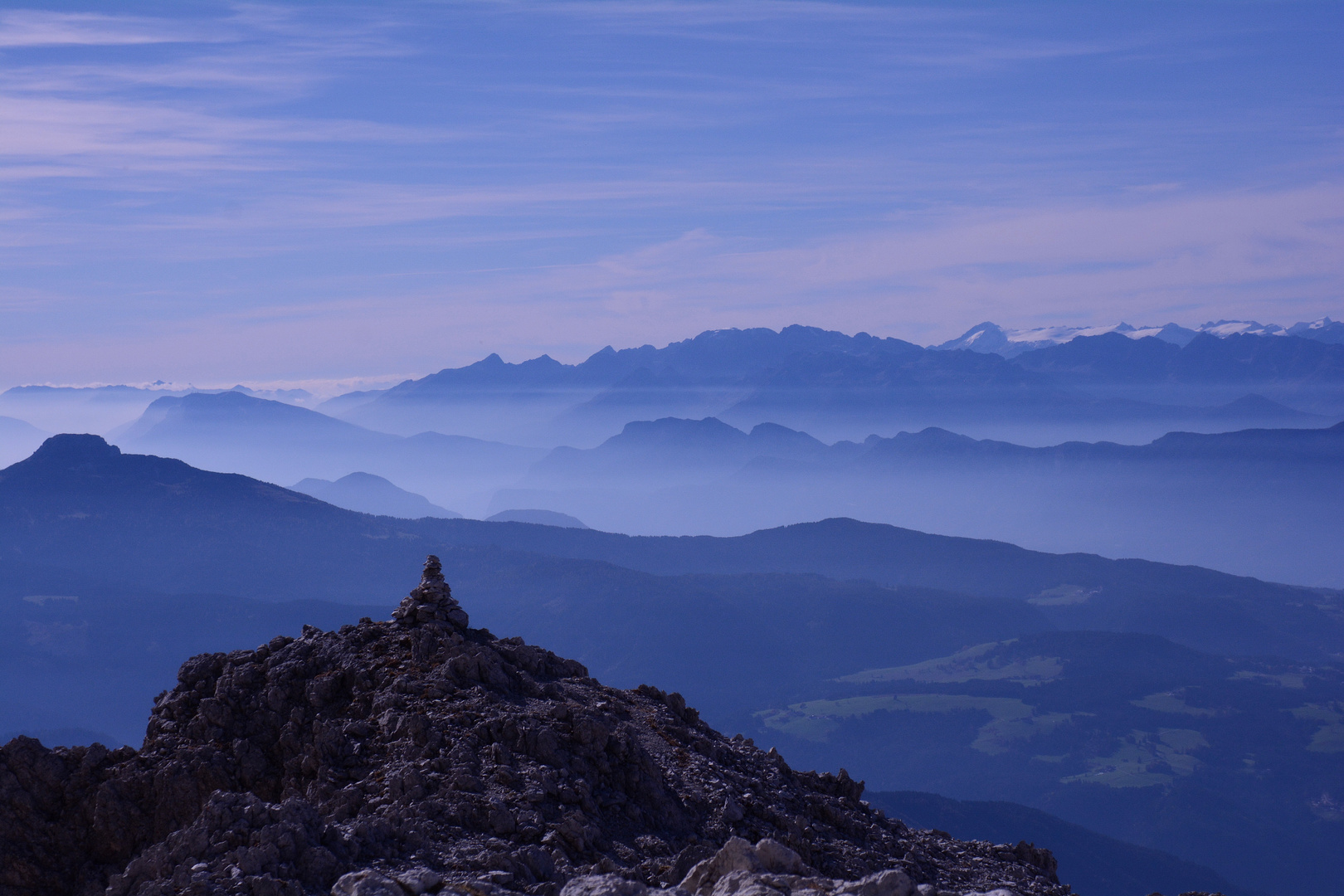 Die blaue Stunde am Vormittag