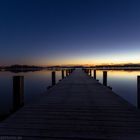 die Blaue Stunde am Wörthsee