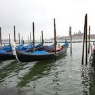 Die blaue Stunde an der Lagune von Venedig