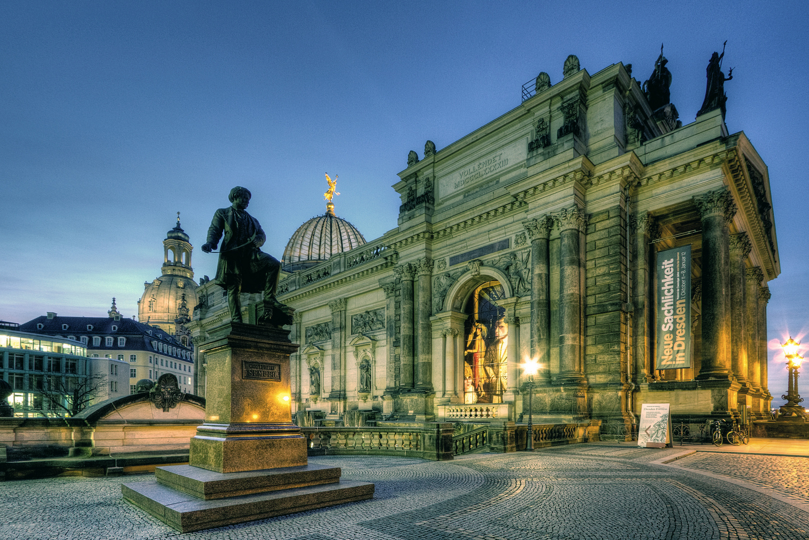 Die Blaue Stunde in Dresden 2