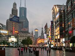 Die "Blaue Stunde" in Shanghai