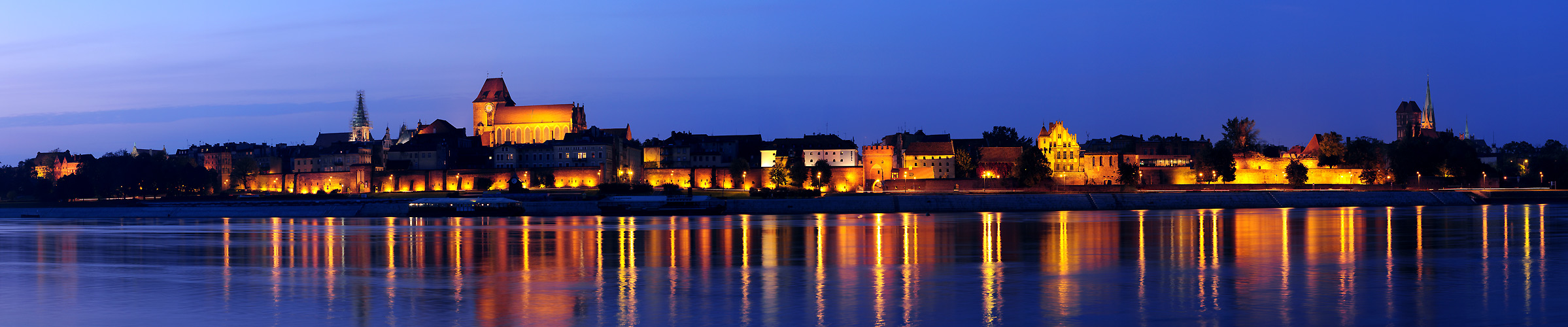 Die blaue Stunde in Torun