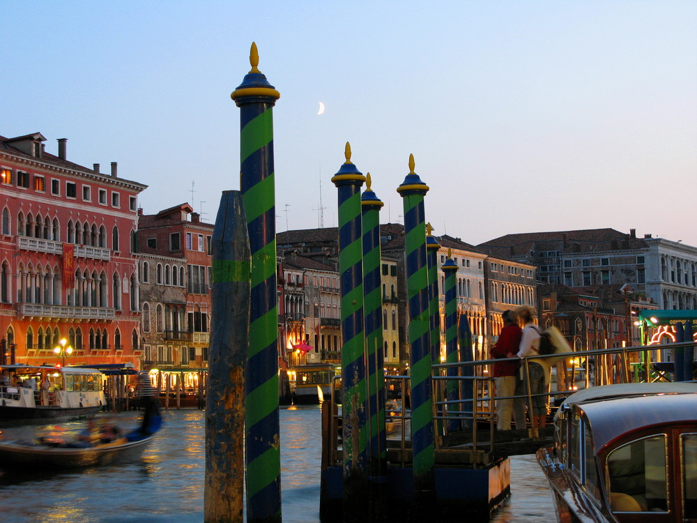Die Blaue Stunde in Venedig
