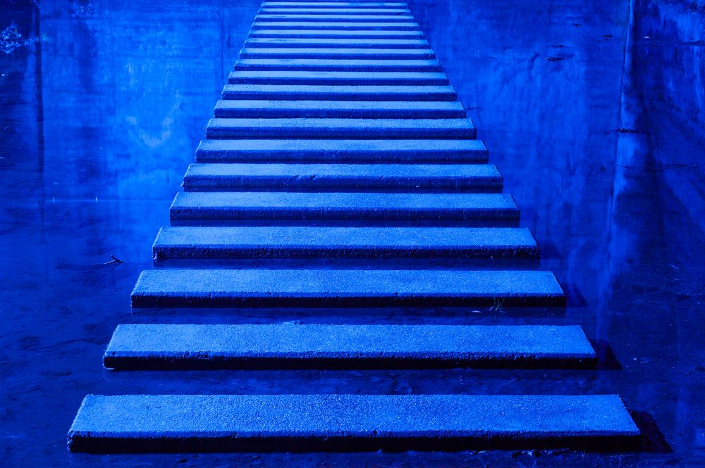 Die Blaue Treppe