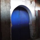 Die blaue Tür