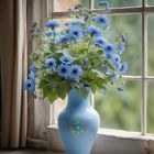 Die blaue Vase